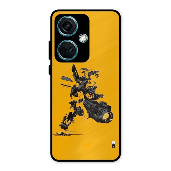 Bumblebee Metal Back Case for OnePlus Nord CE 3 5G